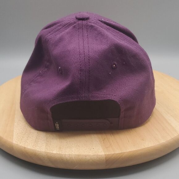 VANS | OSFM UNISEX | SNAPBACK ADJUSTABLE HAT in EGGPLANT PURPLE - Picture 8 of 10
